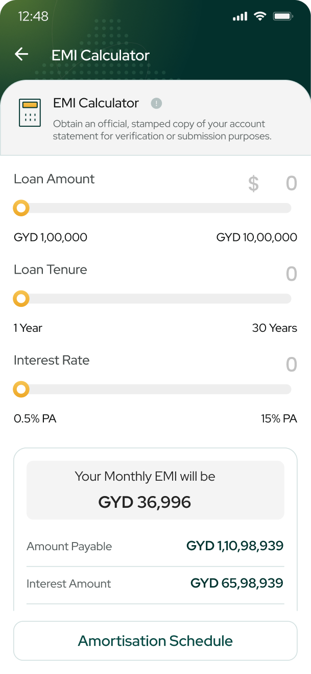 EMI calculator